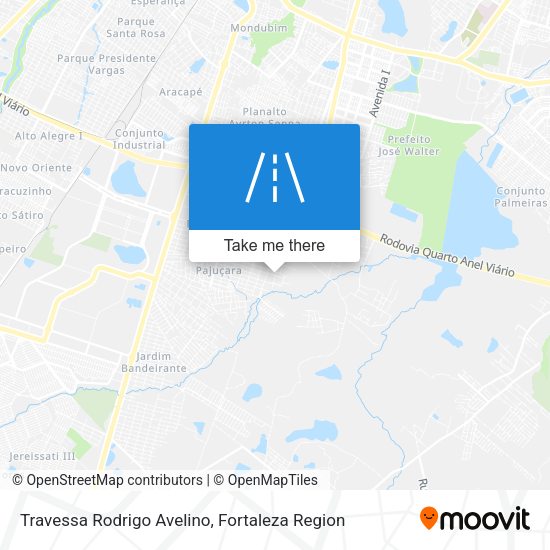 Travessa Rodrigo Avelino map