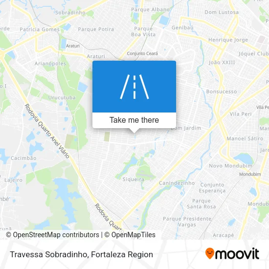 Travessa Sobradinho map