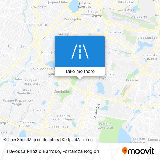 Travessa Friezio Barroso map