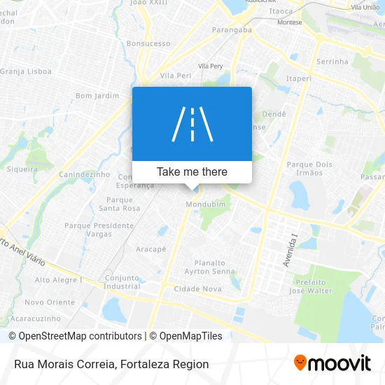 Rua Morais Correia map