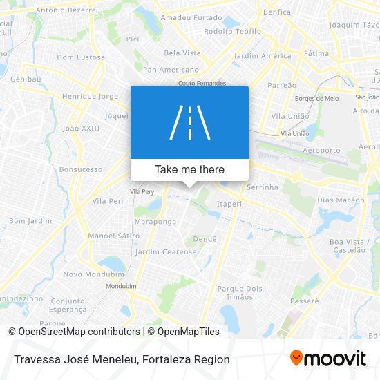 Travessa José Meneleu map