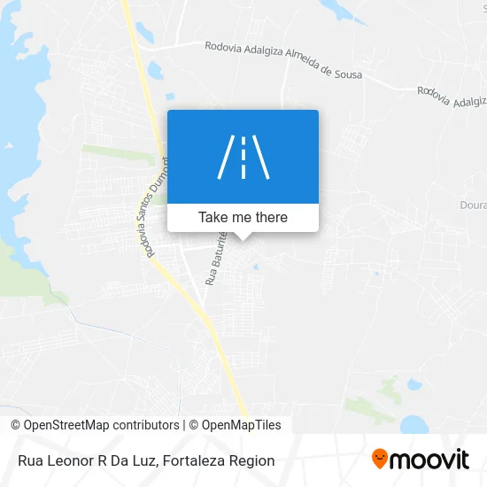 Rua Leonor R Da Luz map