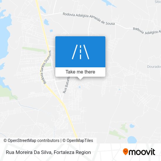 Rua Moreira Da Silva map