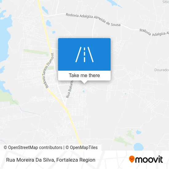 Rua Moreira Da Silva map