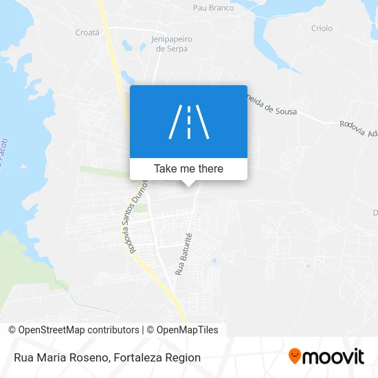 Rua Maria Roseno map