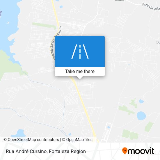 Rua André Cursino map
