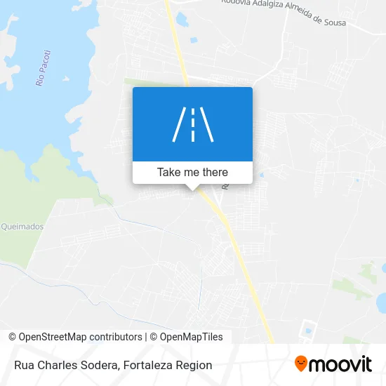 Rua Charles Sodera map