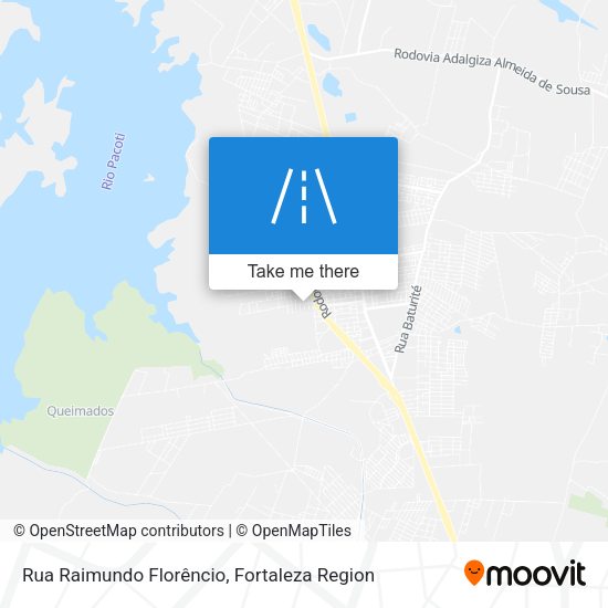 Rua Raimundo Florêncio map