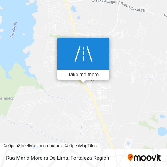 Rua Maria Moreira De Lima map