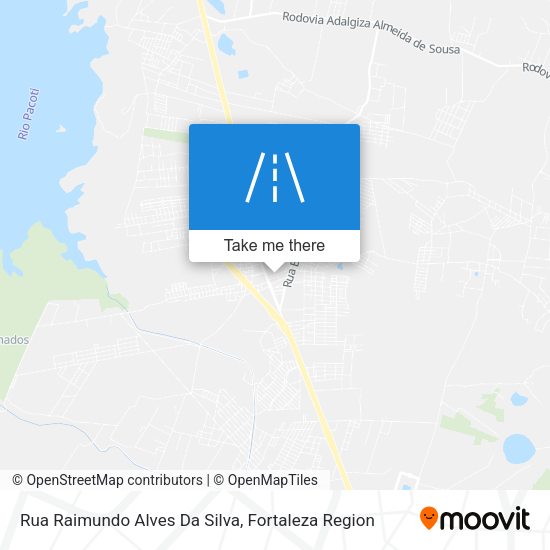 Rua Raimundo Alves Da Silva map