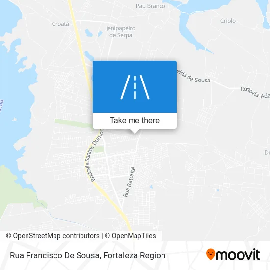 Rua Francisco De Sousa map