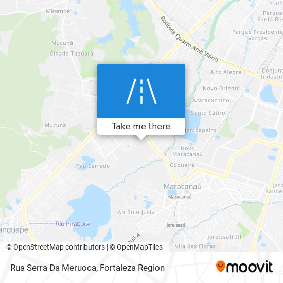 Rua Serra Da Meruoca map