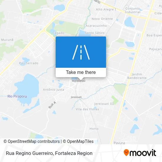 Rua Regino Guerreiro map