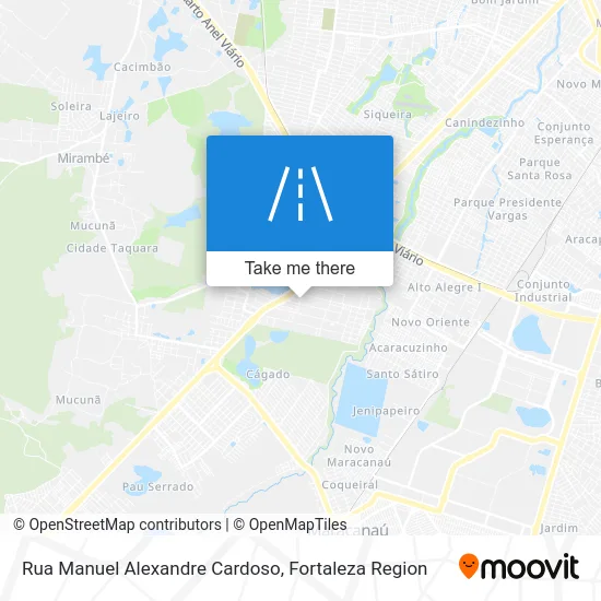 Rua Manuel Alexandre Cardoso map