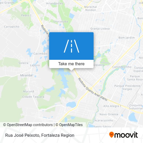 Rua José Peixoto map