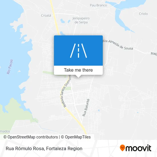 Rua Rômulo Rosa map