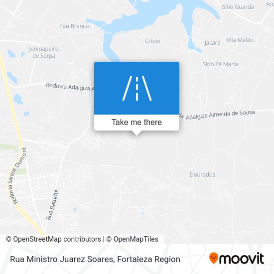 Rua Ministro Juarez Soares map