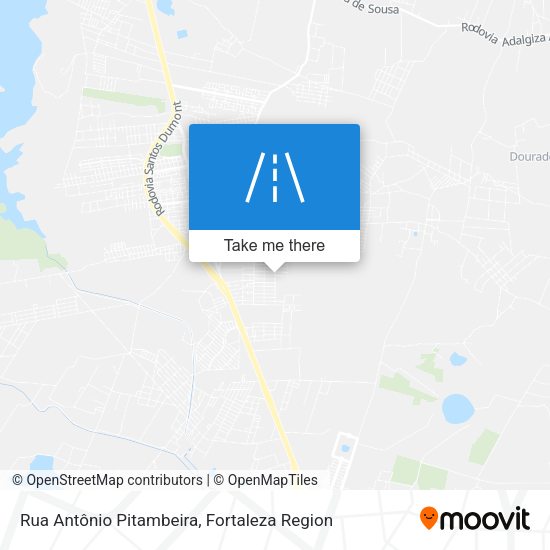 Rua Antônio Pitambeira map