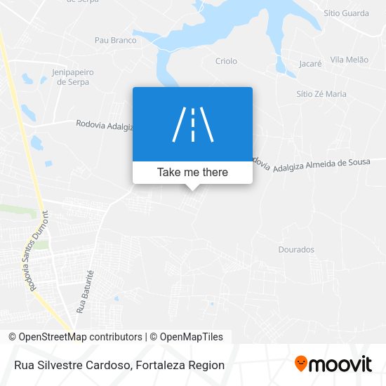 Rua Silvestre Cardoso map