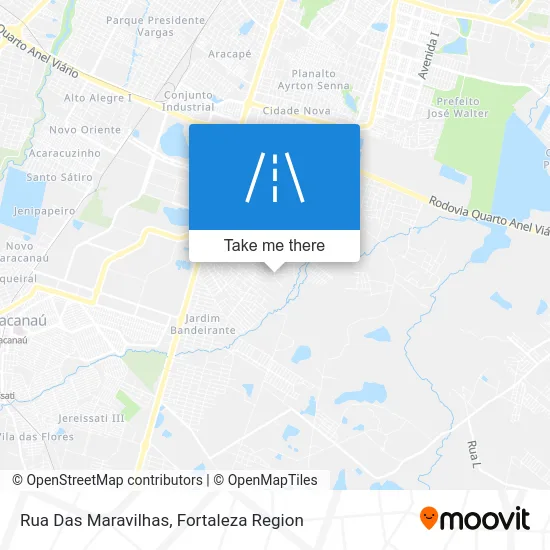 Rua Das Maravilhas map