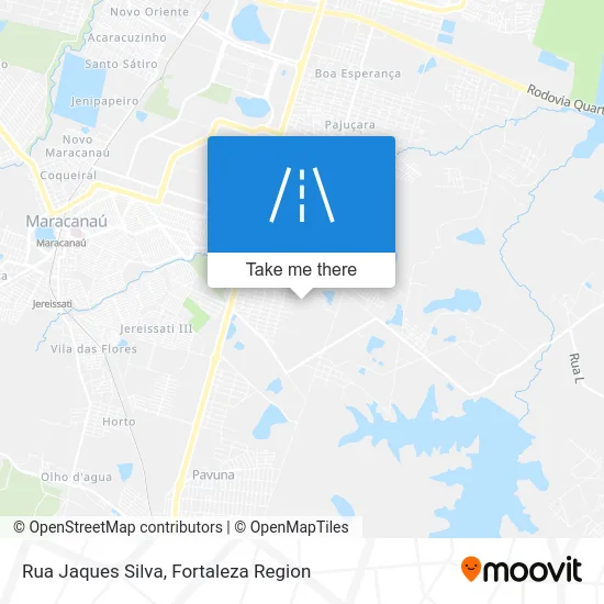 Rua Jaques Silva map