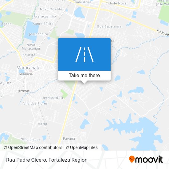 Rua Padre Cícero map