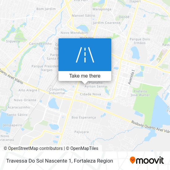 Travessa Do Sol Nascente 1 map