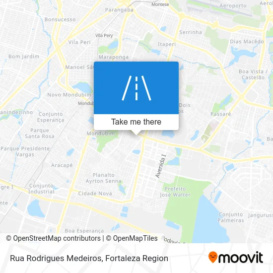 Rua Rodrigues Medeiros map