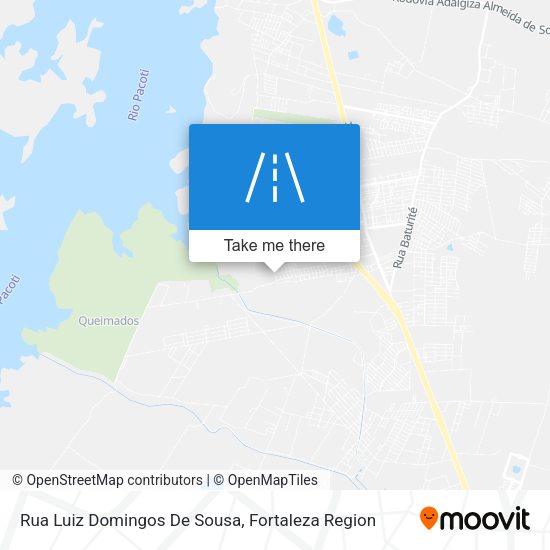 Rua Luiz Domingos De Sousa map