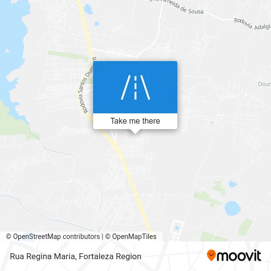Rua Regina Maria map