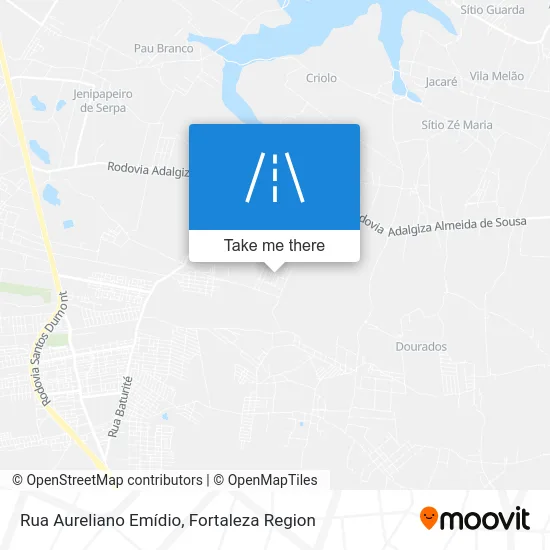 Rua Aureliano Emídio map