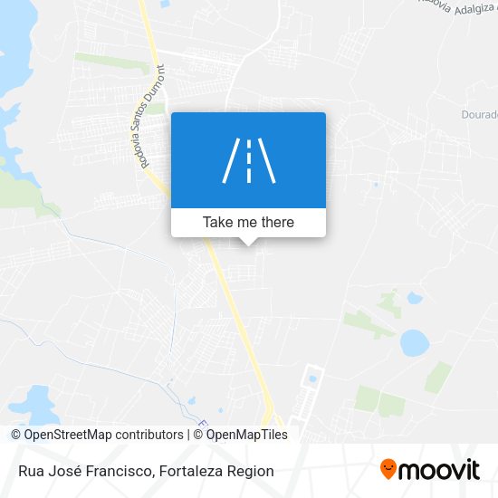 Rua José Francisco map
