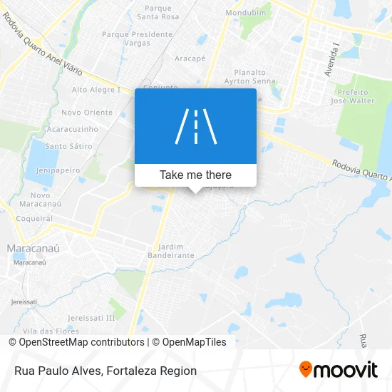 Rua Paulo Alves map