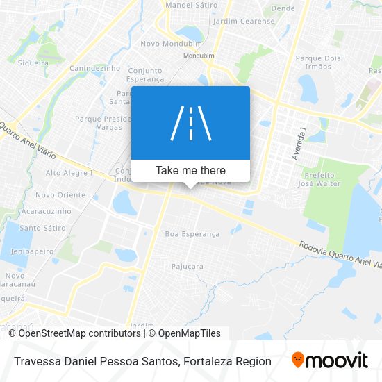 Travessa Daniel Pessoa Santos map