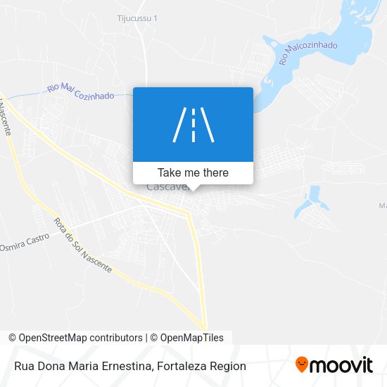 Rua Dona Maria Ernestina map