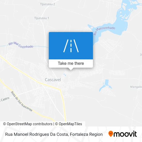 Rua Manoel Rodrigues Da Costa map