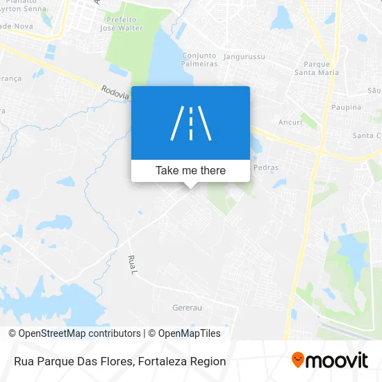 Rua Parque Das Flores map