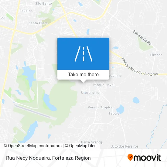 Rua Necy Noqueira map