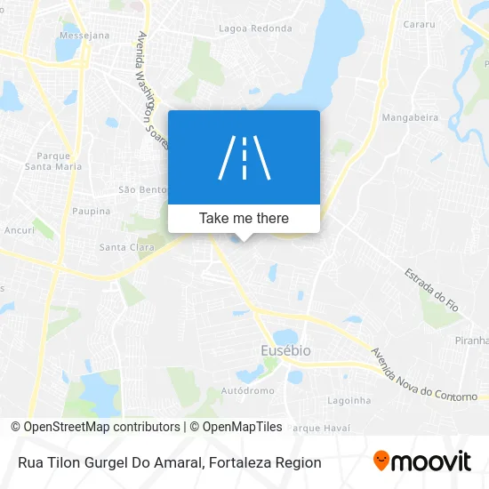 Rua Tilon Gurgel Do Amaral map