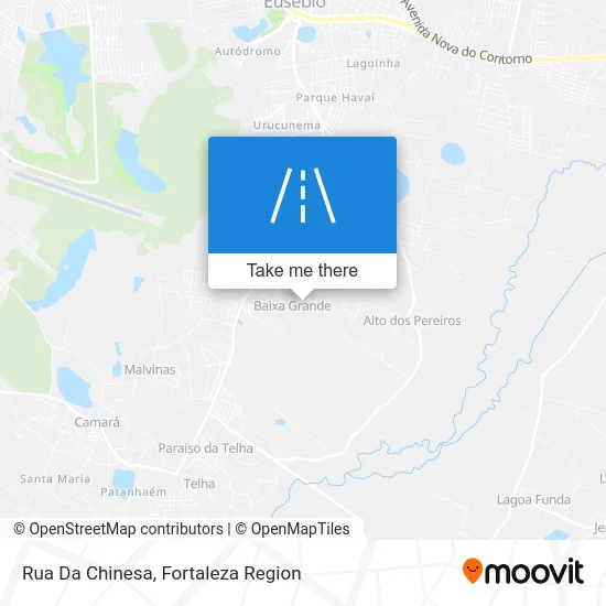 Rua Da Chinesa map