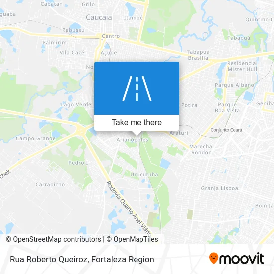 Rua Roberto Queiroz map