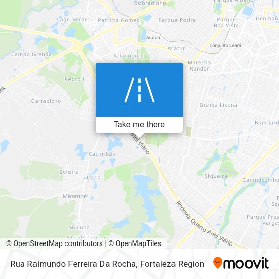 Rua Raimundo Ferreira Da Rocha map