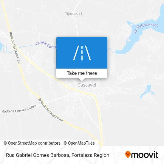 Rua Gabriel Gomes Barbosa map