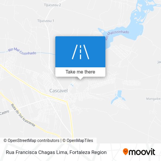 Rua Francisca Chagas Lima map