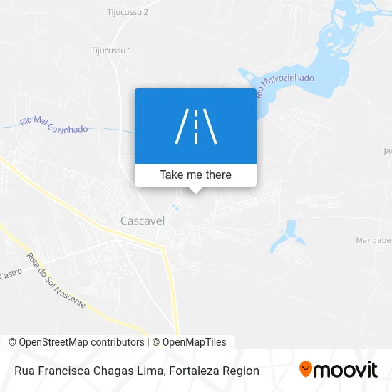 Rua Francisca Chagas Lima map