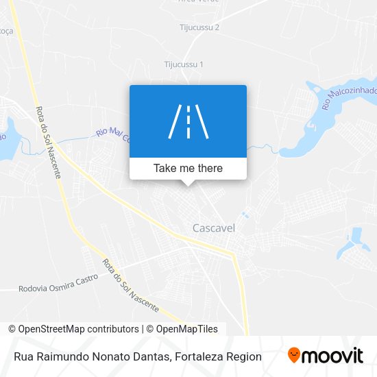Rua Raimundo Nonato Dantas map
