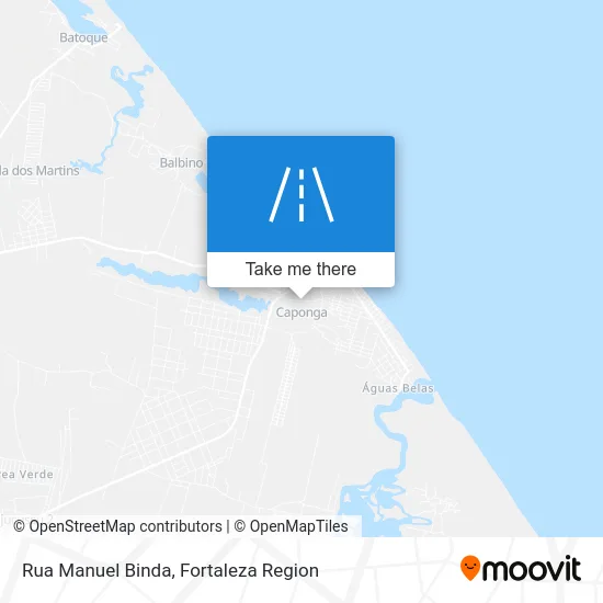 Rua Manuel Binda map