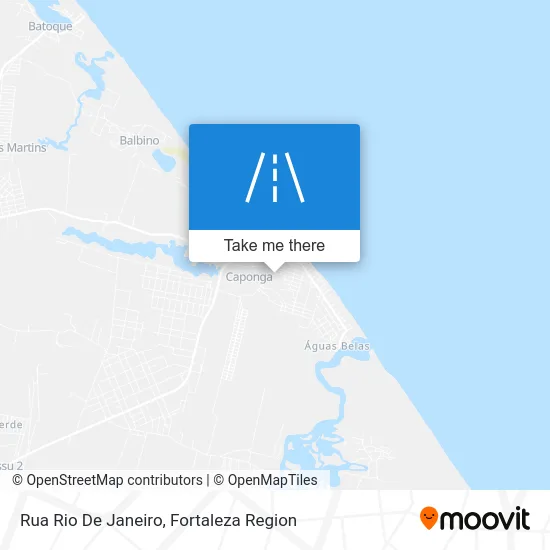 Rua Rio De Janeiro map