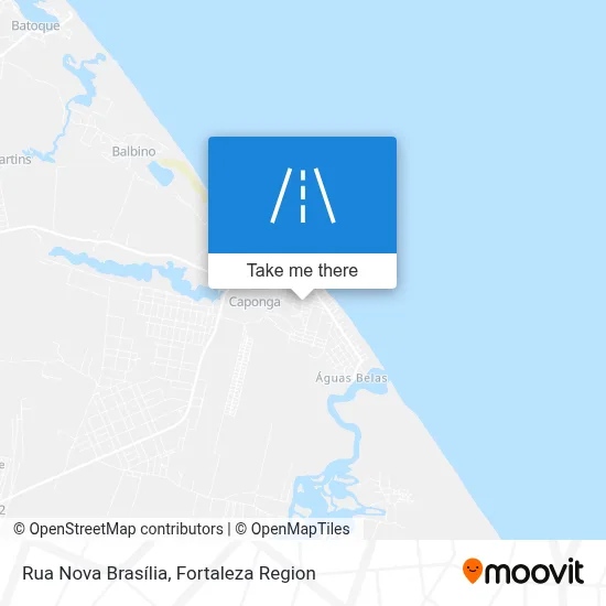 Rua Nova Brasília map