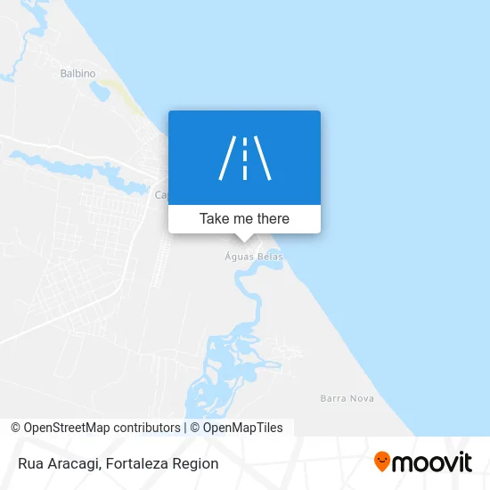 Rua Aracagi map